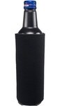 16 Oz Tall Bottle Cooler 2 Side Imprint - Black