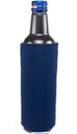 16 Oz Tall Bottle Cooler 2 Side Imprint - Navy Blue