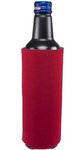16 Oz Tall Bottle Cooler 2 Side Imprint - Red