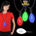 Buy CustomPrinted Light Up LED Maraca with medallion 7 1/2" 