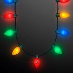 Buy 9 Lights Christmas Bulb Necklace