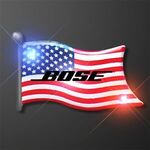 Buy American flag flashing pins