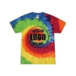 Buy Custom Printed Pride Colortone Multi-Color Tie-Dyed T-Shirt