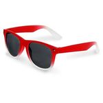 Gradient Frame Sunglasses - Red