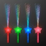 Buy Custom Printed LED Shooting Star Sparkling Fiber Optic Wands