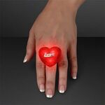 Buy Light-up Huge Gem Flashing Heart Ring