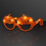 Buy Custom Printed Light Up Orange Pumpkin Sunglasses