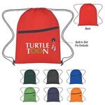 Buy Printed Non-Woven Hit Sports Pack With Front Zipper