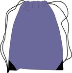 Polyester Drawstring Bag - Navy Blue