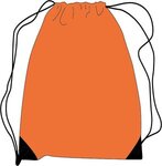 Polyester Drawstring Bag - Orange