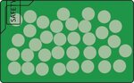 Rectangle Credit Card Mints - Translucent Green