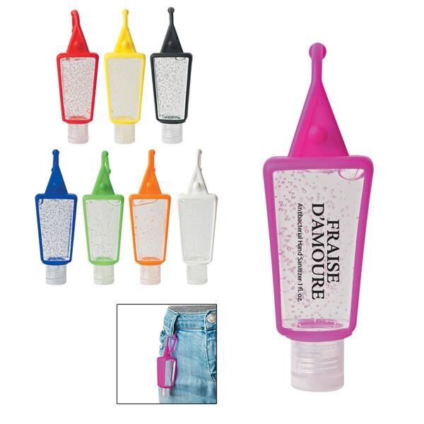 Main Product Image for Giveaway 1 Oz Hand Sanitizer In Silicone Holder