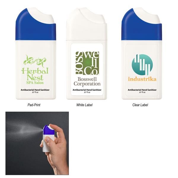 Main Product Image for Custom Printed 67 Oz Misting Hand Sanitizer Spray