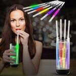 9" Glow Motion Straws in Colors -  