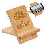 Buy Imprinted Bamboo Portable Phone Stand