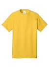 Custom Imprinted T-shirt - 100% Cotton - Lemon Yellow