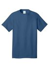 Custom Imprinted T-shirt - 100% Cotton - Neptune Blue