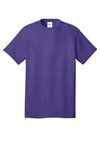 Custom Imprinted T-shirt - 100% Cotton - Purple