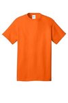 Custom Imprinted T-shirt - 100% Cotton - S. Orange