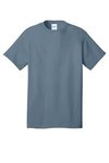 Custom Imprinted T-shirt - 100% Cotton - Stonewashed Blue