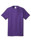 Custom Imprinted T-shirt - 100% Cotton - Team Purple
