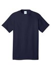 Custom Imprinted T-shirt - 100% Cotton - True Navy