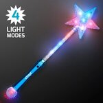 Custom Printed LED Super Star Wands -  