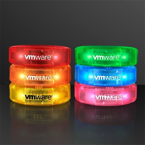 Main Product Image for Custom Printed Fashion LED Bracelets - Assorted