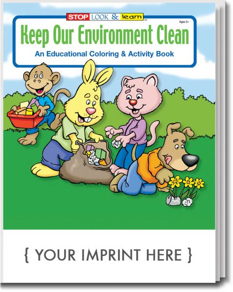 Main Product Image for Keep Our Environment Clean Coloring And Activity Book