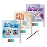 LARGE PRINT Puzzle Book Gift Pack - Volume 1 -  