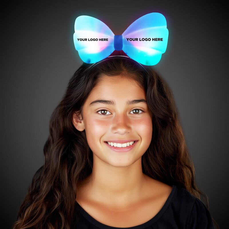 Main Product Image for LED Light Up Glow Bow Headband