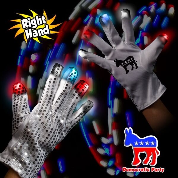 Main Product Image for LED Light Up Glow Sequin Glove