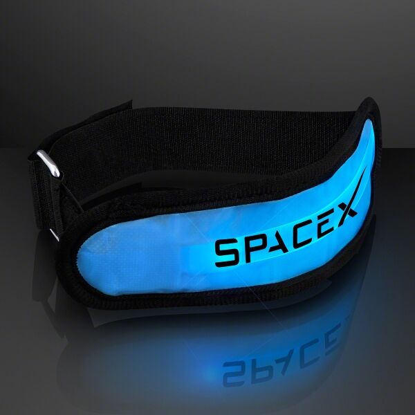 Main Product Image for Custom Printed Light up LED armband for night safety