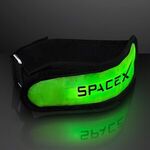 Light up LED armband for night safety - Green
