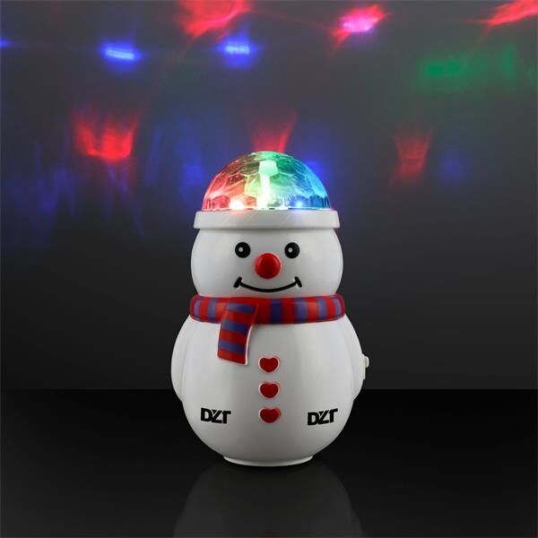 Main Product Image for Custom Printed Magic Spin Snowman Light Projector