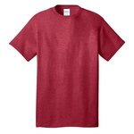 Port & Company - Core Cotton Tee  Cotton - Heather Red*