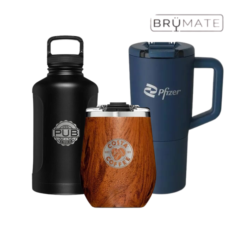 Custom BruMate Cups with Logo
