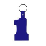 #1 Flexible Key Tag - Blue