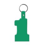 #1 Flexible Key Tag - Green