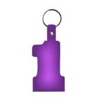 #1 Flexible Key Tag - Translucent Purple