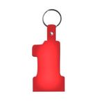 #1 Flexible Key Tag - Translucent Red