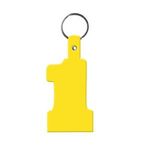 #1 Flexible Key Tag - Yellow