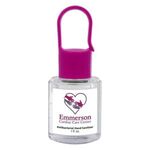 1 Oz. Hand Sanitizer With Carabiner Cap -  