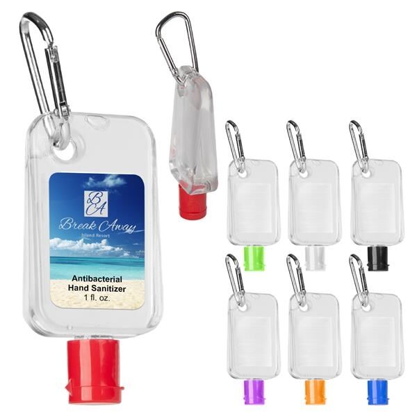Main Product Image for 1 Oz. Hand Sanitizer With Carabiner