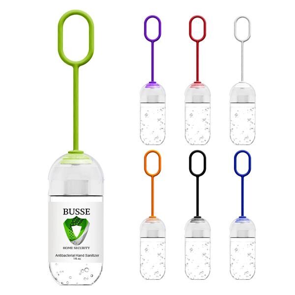 Main Product Image for 1 Oz. Hand Sanitizer With Silicone Loop