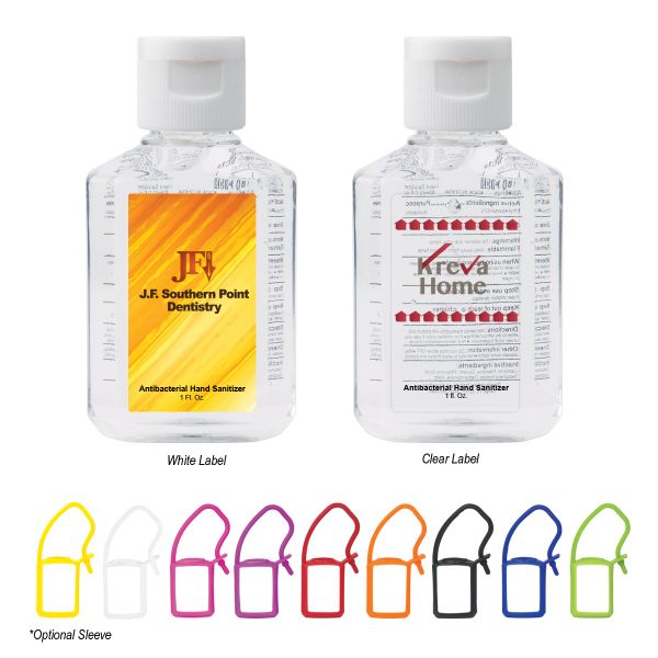 Main Product Image for 1 oz. Hand Sanitizer 62% ethyl alcohol