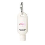 1 Oz. SPF 30 Sunscreen With Carabiner - White