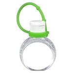 1 oz.Hand Sanitizer Antibacterial Gel with Adjustable Strap - Clear-white-lime