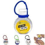 1 oz.Hand Sanitizer Antibacterial Gel with Adjustable Strap -  