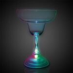 10 1/2 oz. Margarita Glass with Multi-Color LED Lights -  